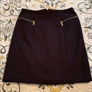 Michael Kors black knit skirt